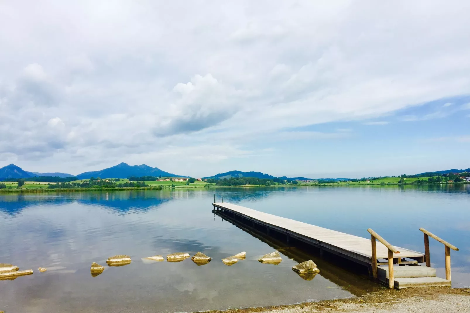 Allgäu-Gebieden zomer 5km