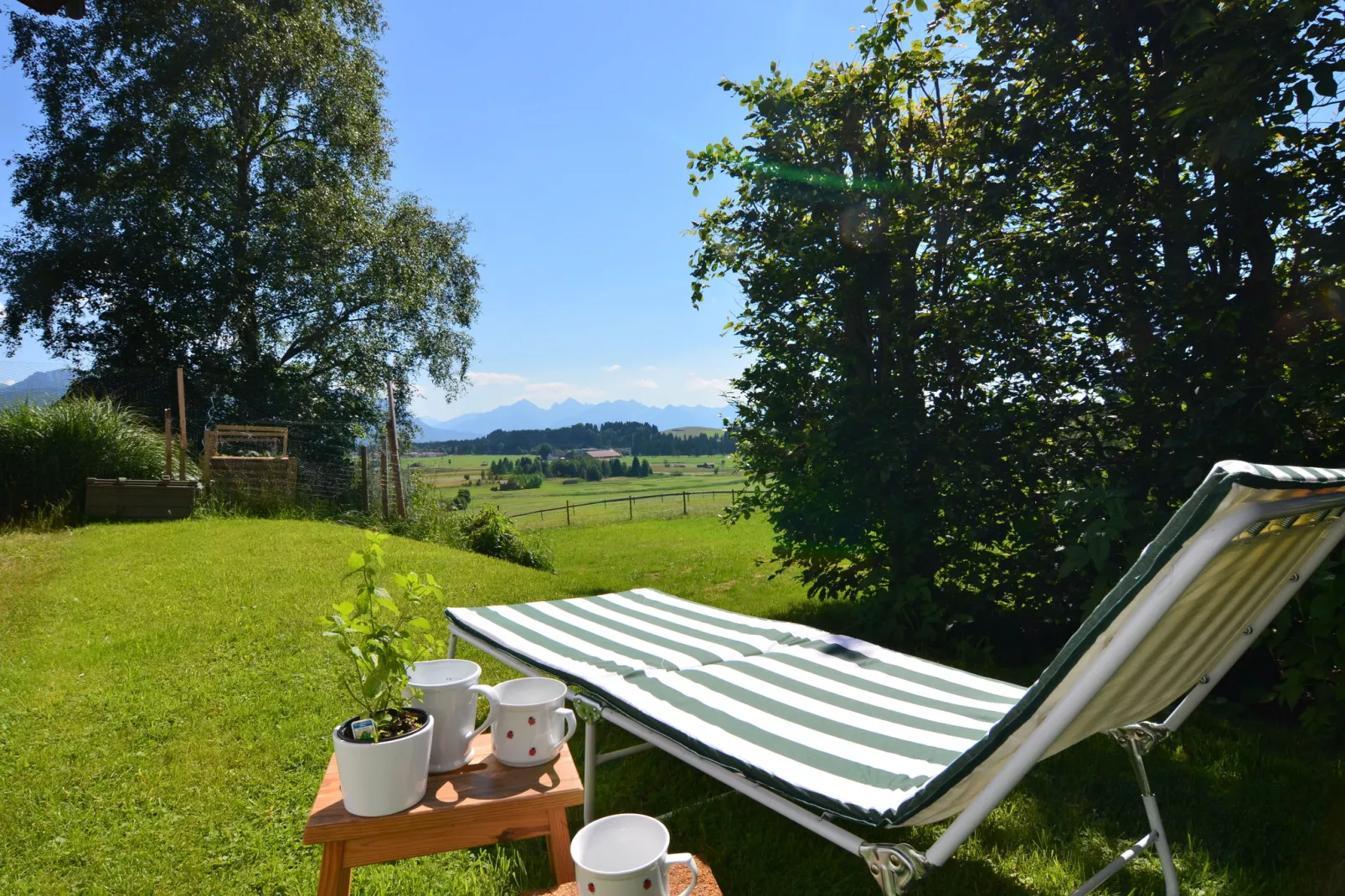 Allgäu-Tuinen zomer