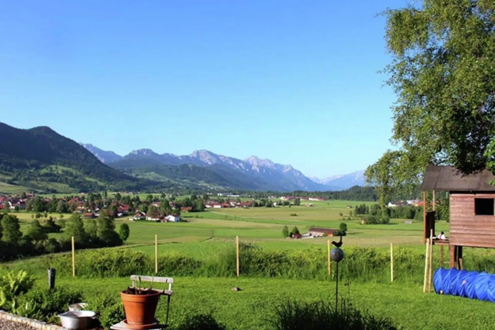 Allgäu-Tuinen zomer