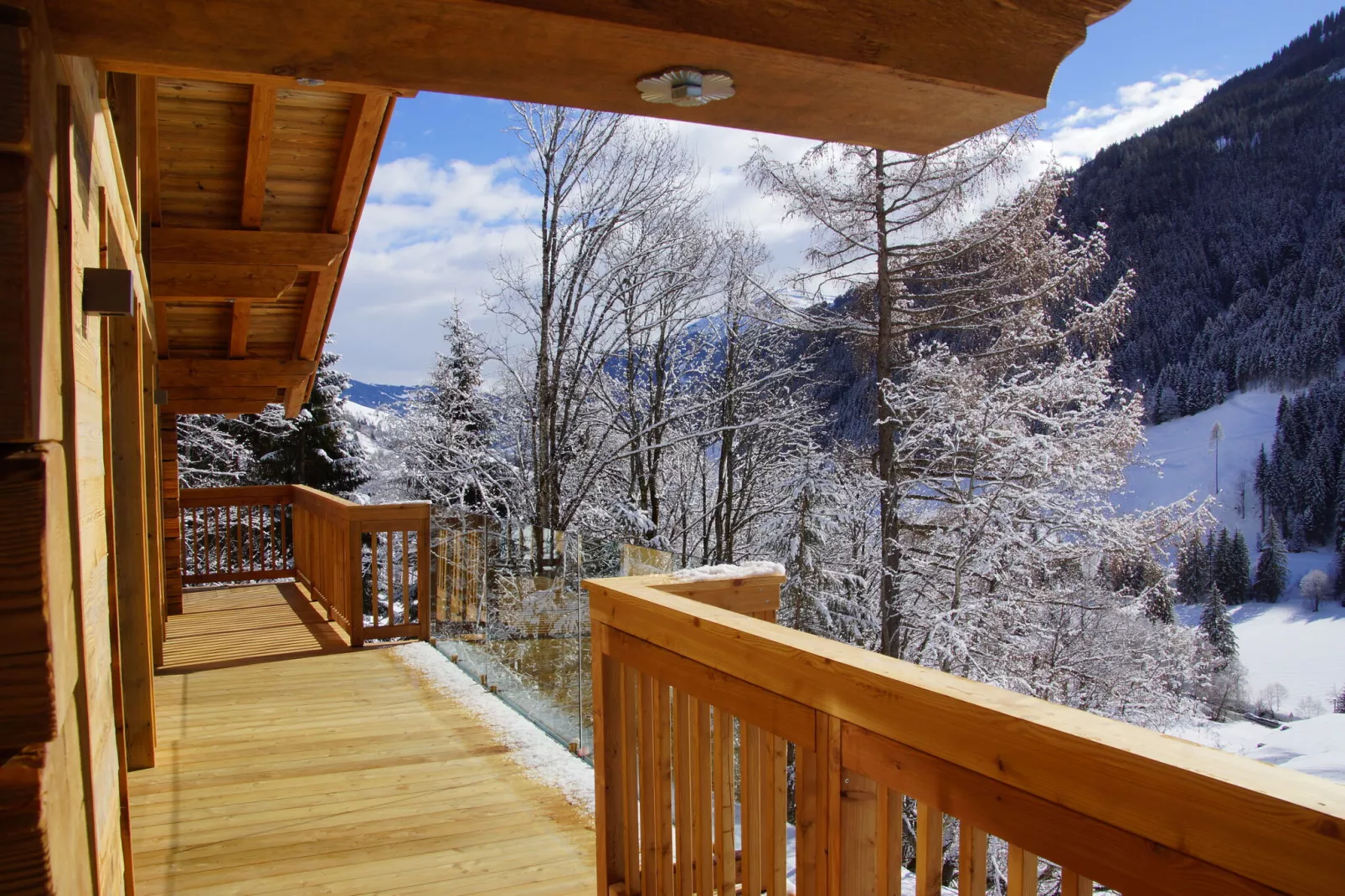 Chalet Glemmerl Mountain Lodge-Terrasbalkon