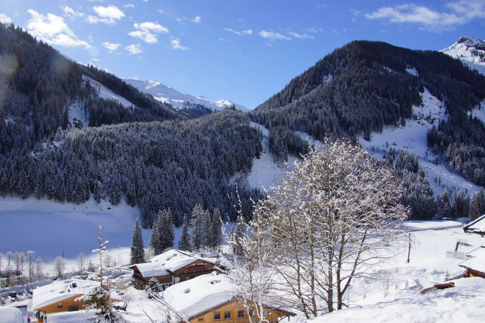 Chalet Glemmerl Mountain Lodge-Uitzicht winter