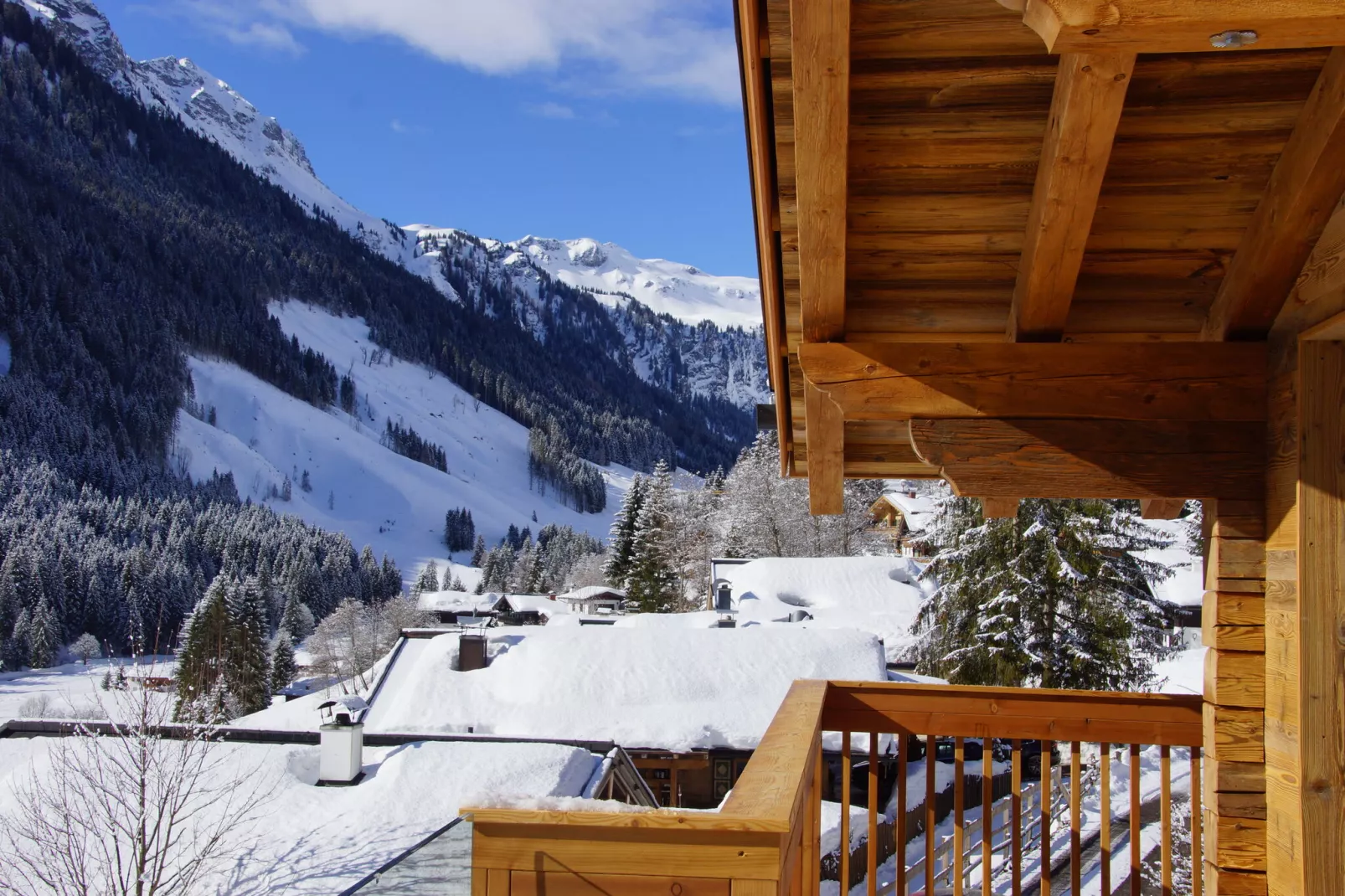 Chalet Glemmerl Mountain Lodge-Uitzicht winter