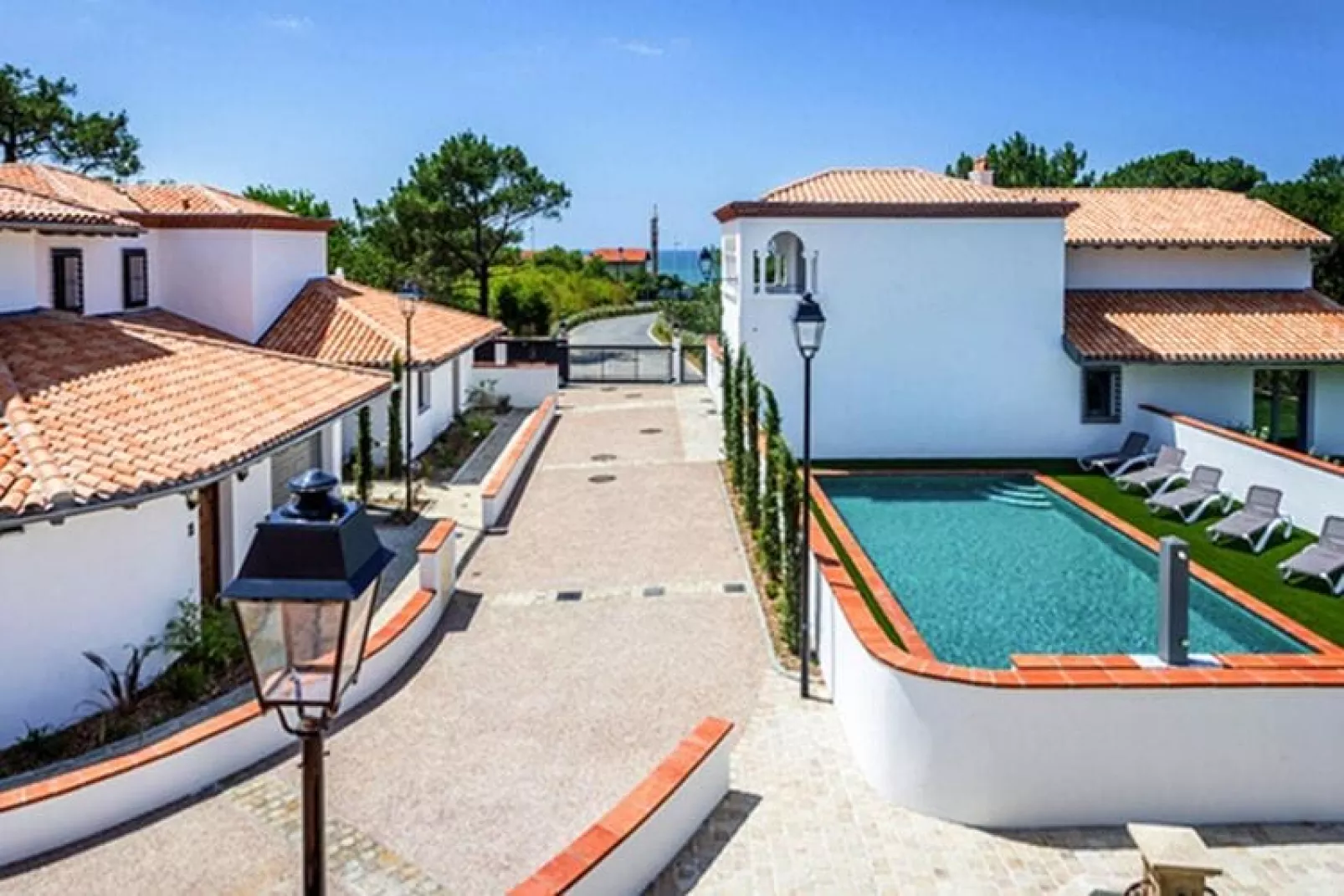 Residentie Prestige Milady, Biarritz-Buitenkant zomer