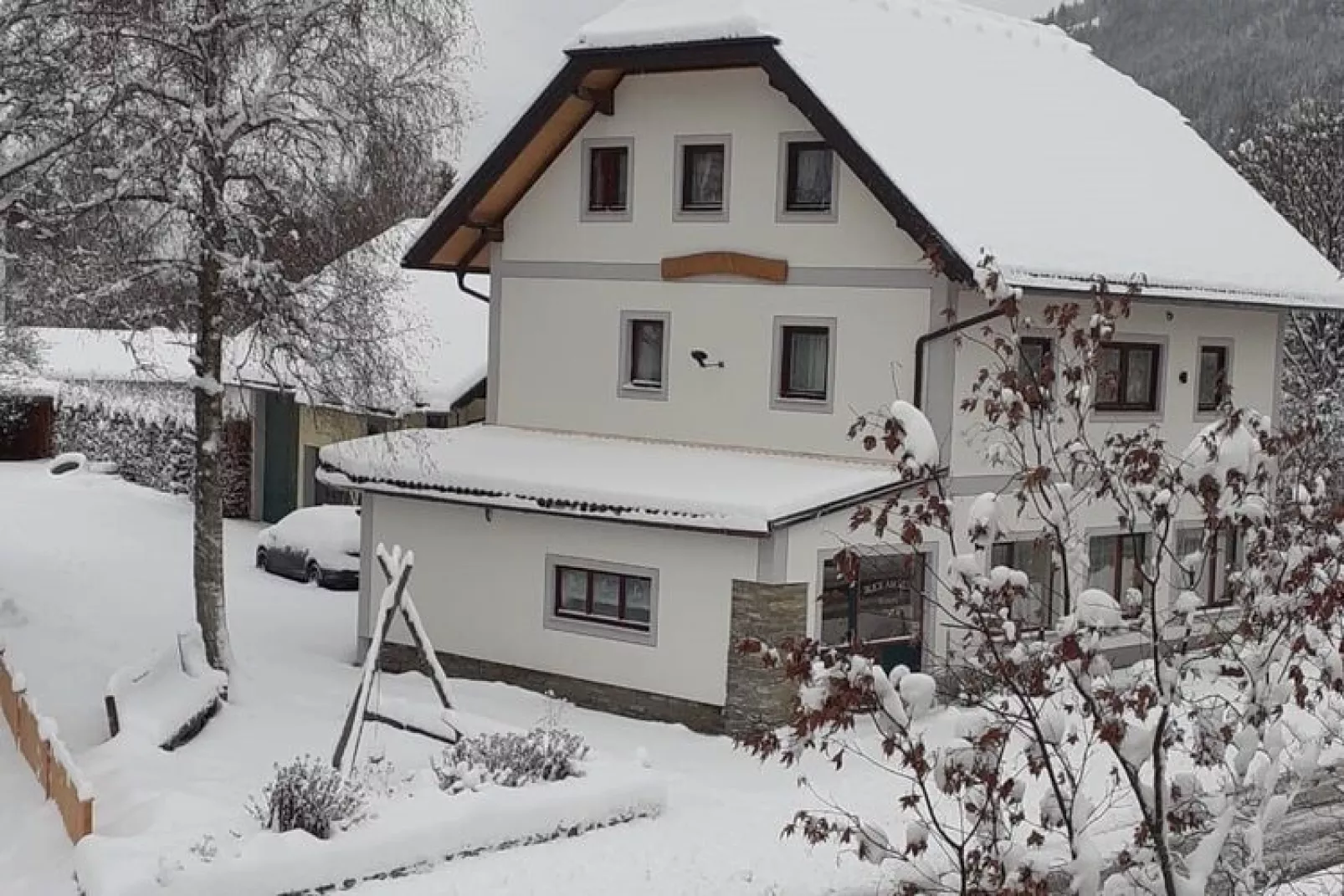 Apartment Blick am Mur-Exterieur winter