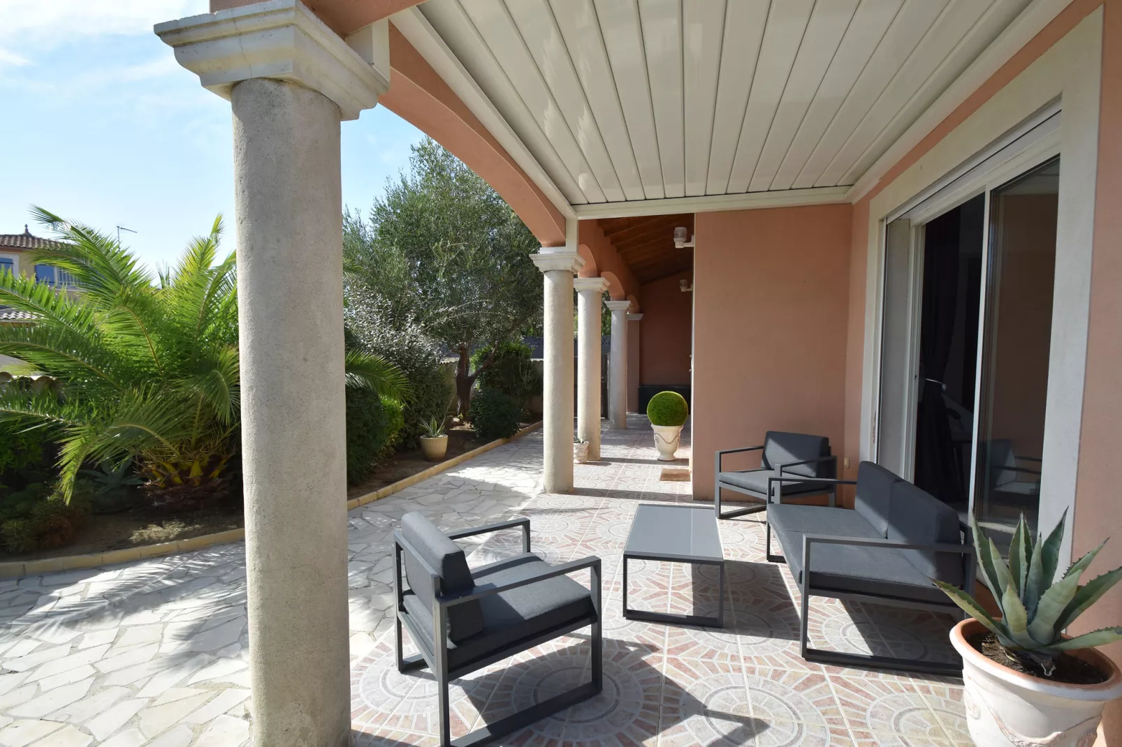 Villa Camargue-Terrasbalkon