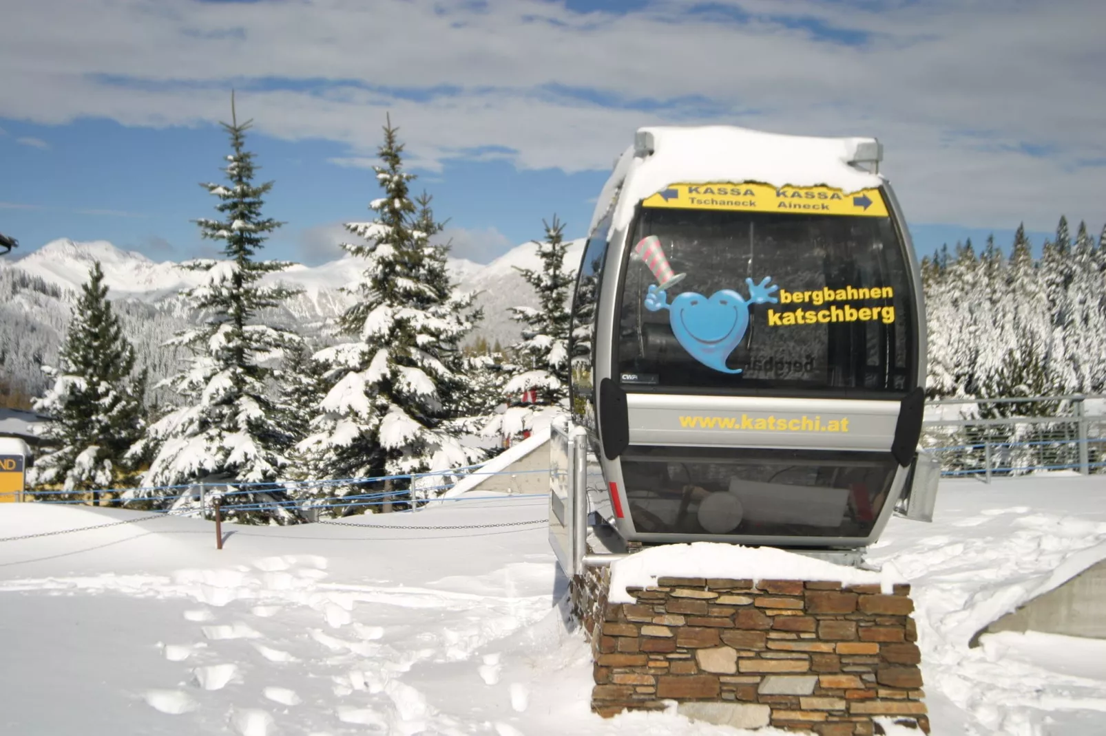 Lungau-Gebied winter 20km