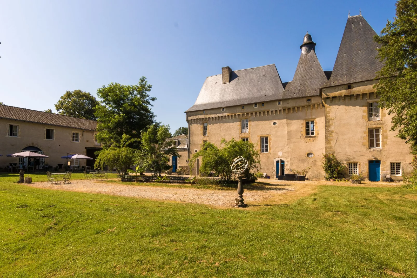 La Petite Maison-Gebieden zomer 1km