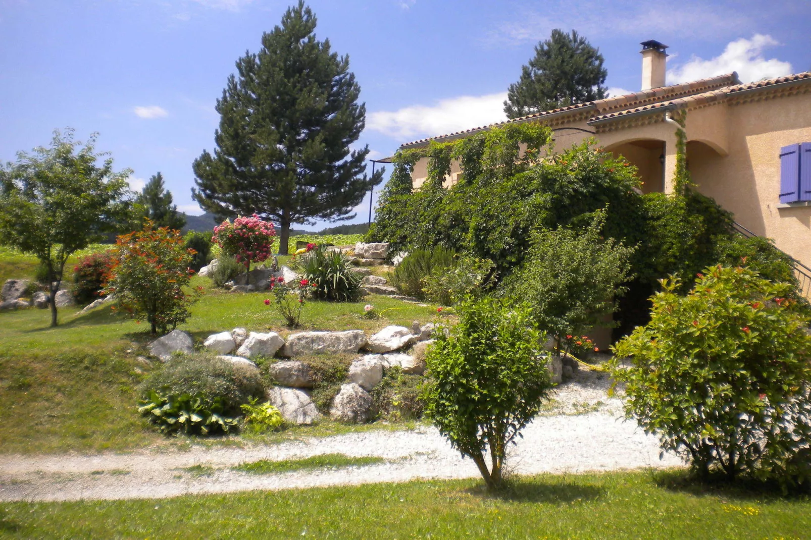 Maison de vacances - MARIGNAC-EN-DIOIS-Buitenkant zomer