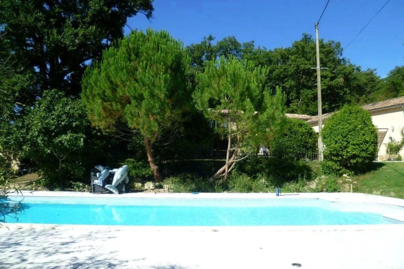 Gite 2 - Pont de Barret 4pers-Zwembad