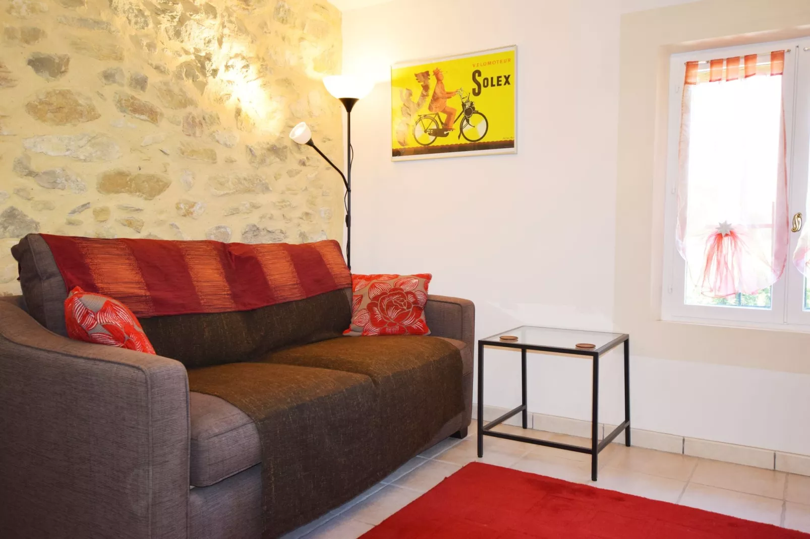 Gite 2 - Pont de Barret 4pers-Woonkamer