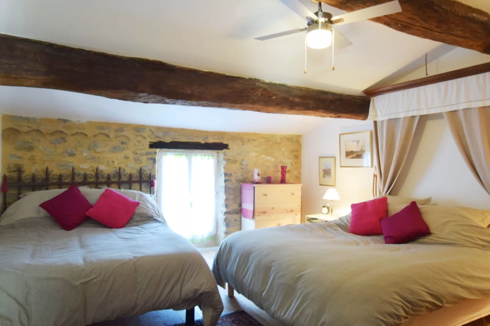 Gite 2 - Pont de Barret 4pers-Slaapkamer