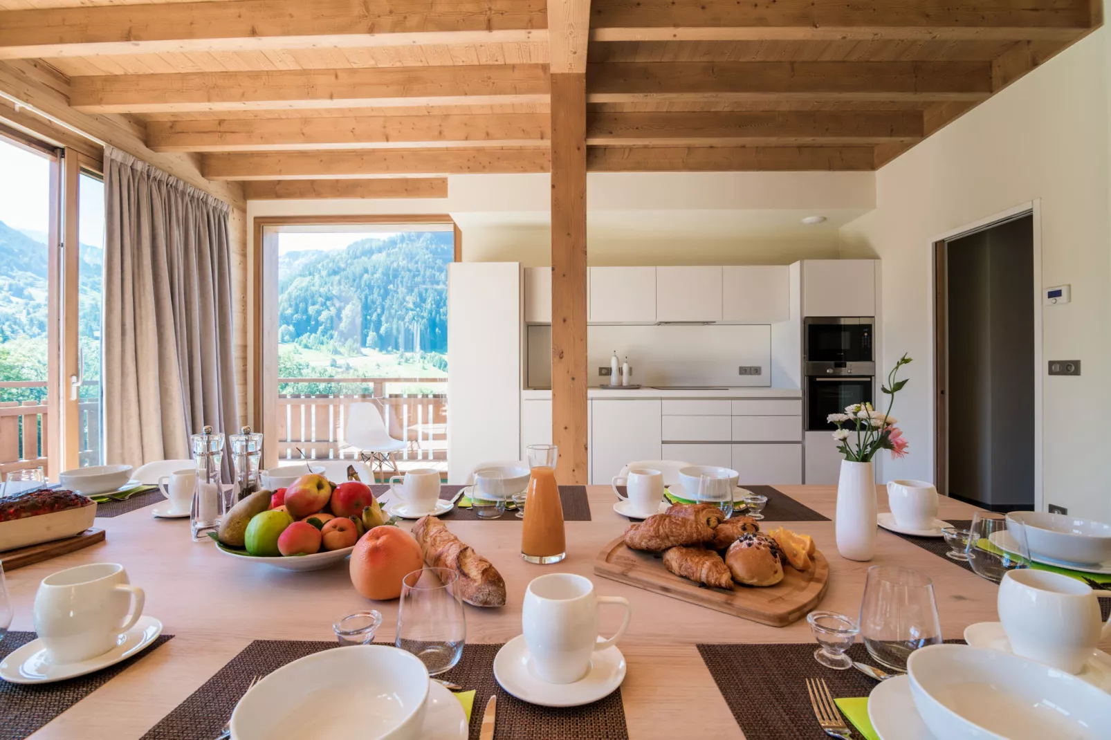 Les Portes de Megève 7-Eetkamer