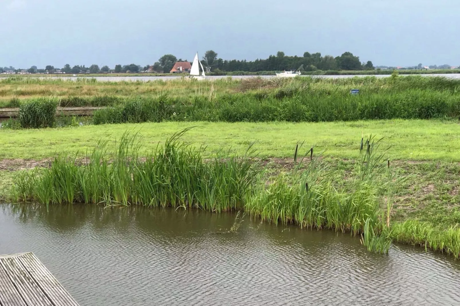 Watervilla de Blauwe Reiger-Tuinen zomer