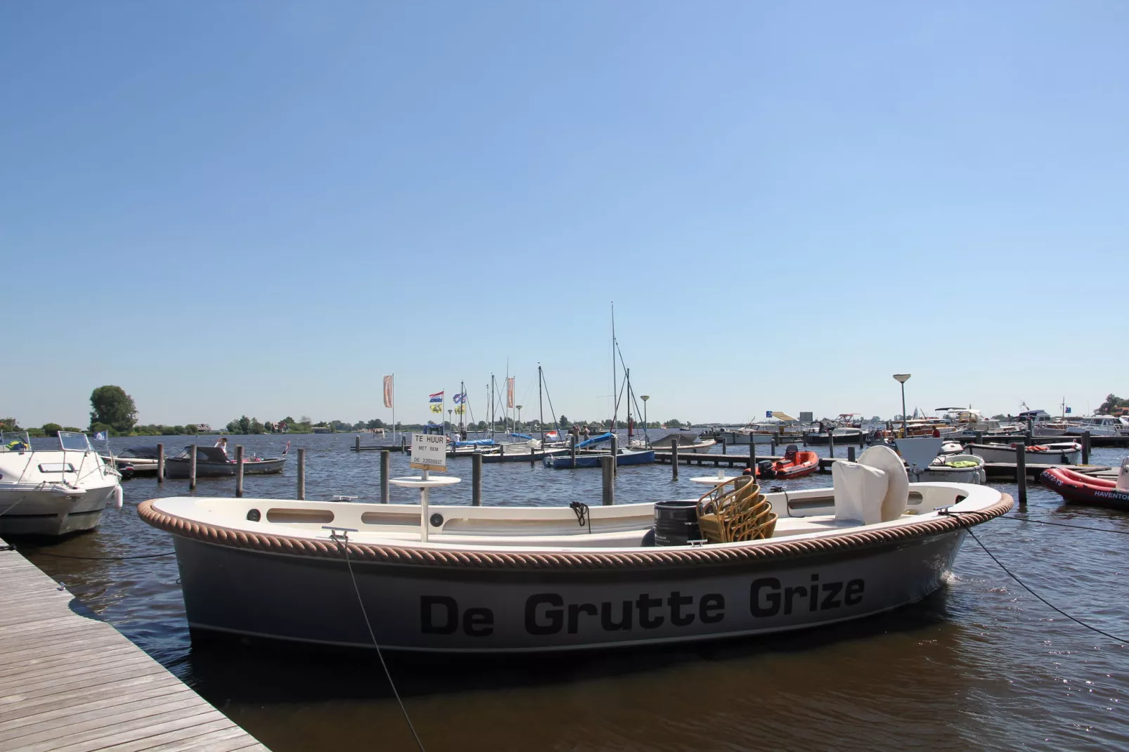 Watervilla de Blauwe Reiger-Gebieden zomer 1km