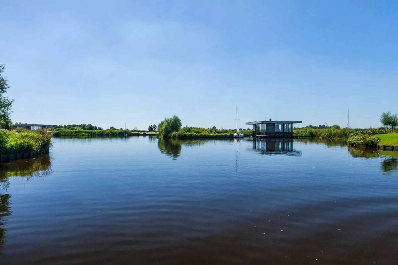 Watervilla de Blauwe Reiger-Gebieden zomer 1km