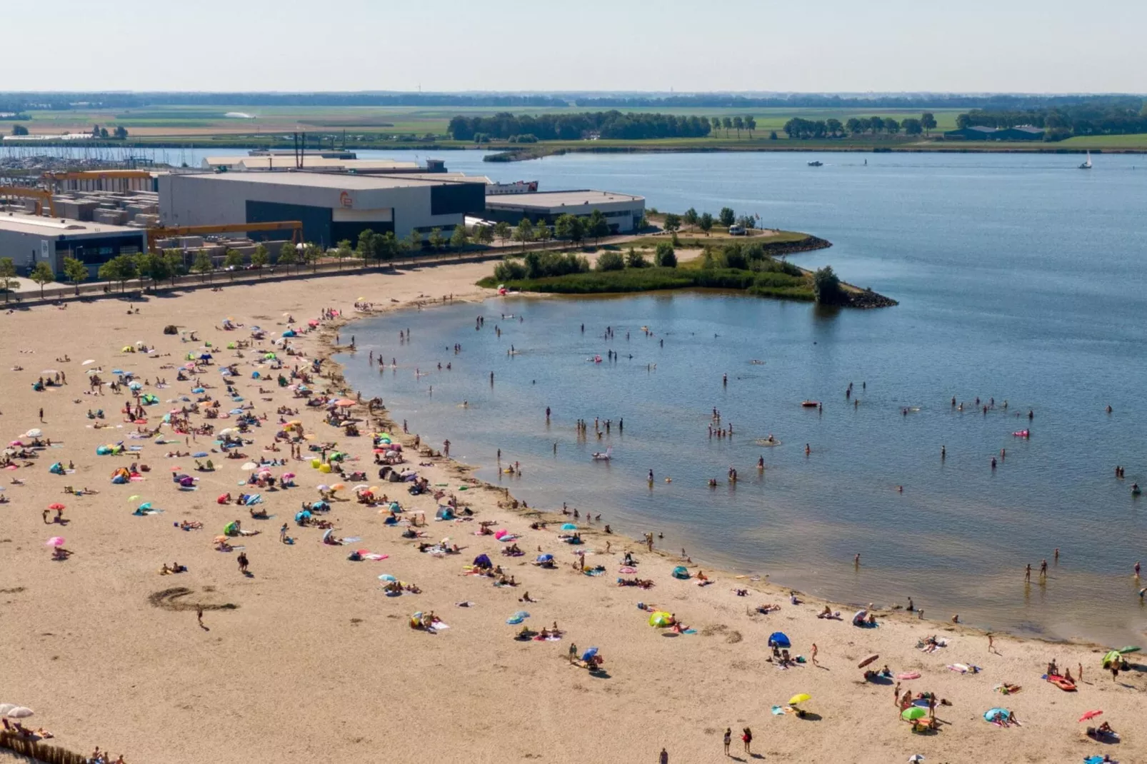 Lemmer Beauty-Gebieden zomer 5km