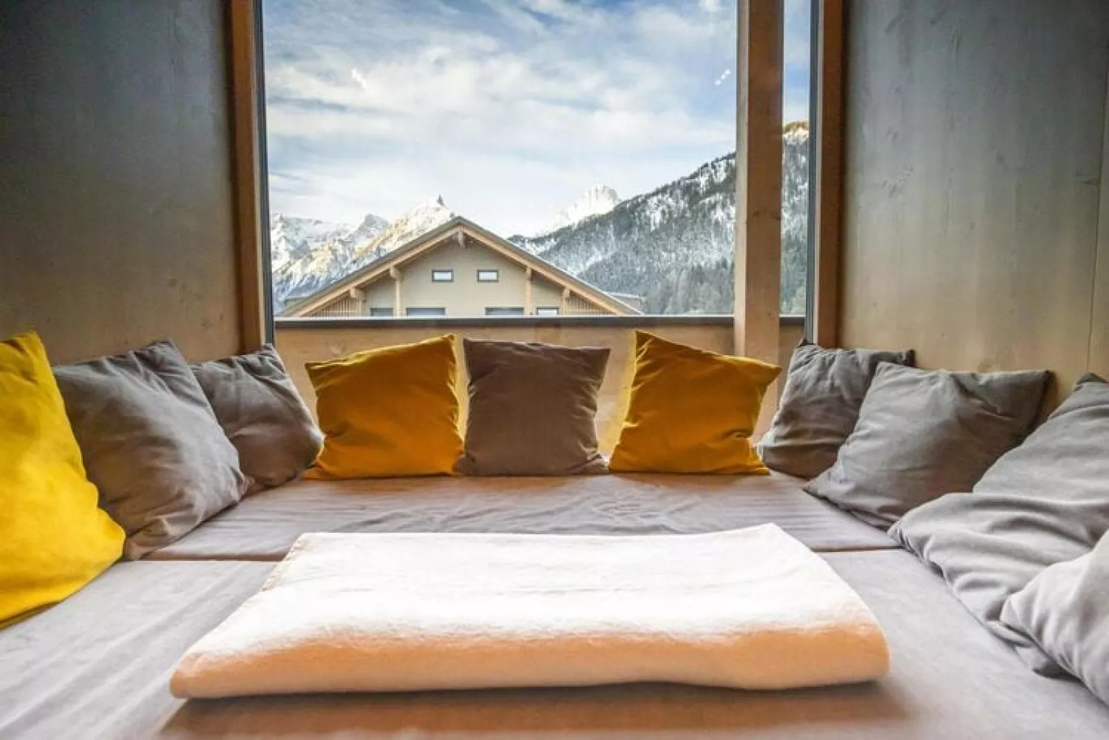 ALPRIMA Aparthotel Hinterstoder-Apartment Comfort-Woonkamer