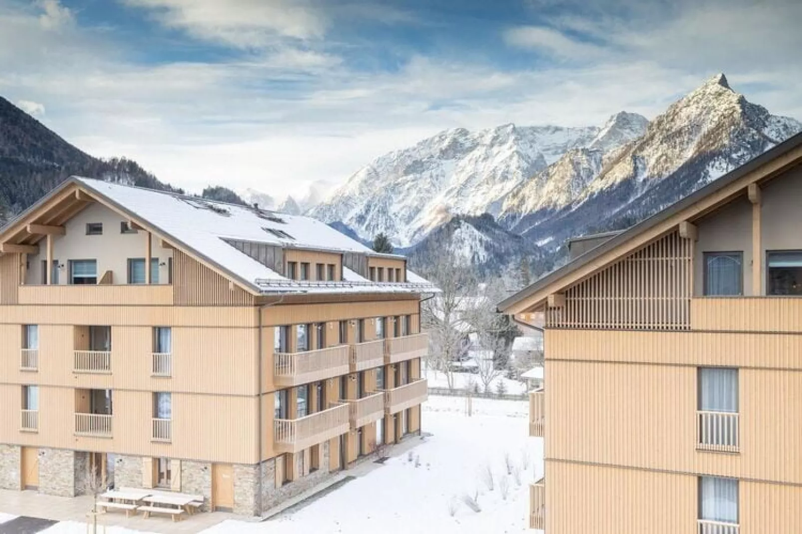 ALPRIMA Aparthotel Hinterstoder-Studio-Buitenkant zomer