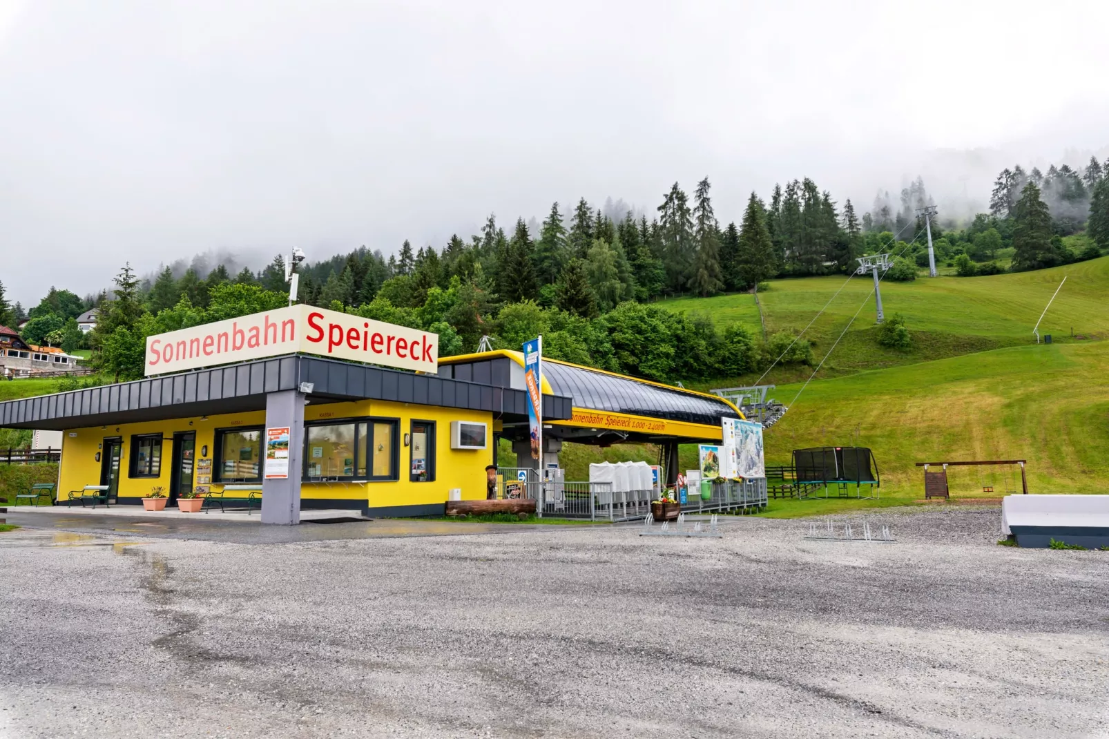 Katschbergblick-Gebieden zomer 20km