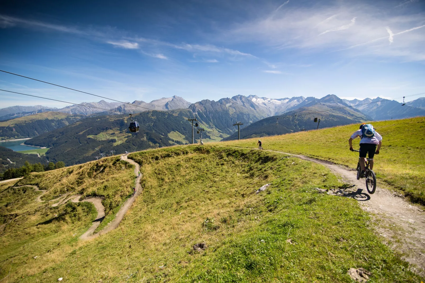 Edenlehen - Wildkogel-Gebieden zomer 1km