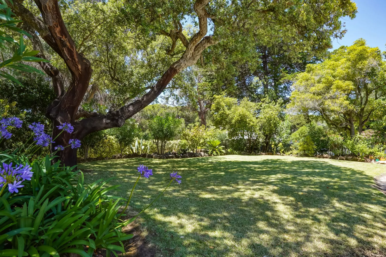 Villa Balaia-Tuinen zomer