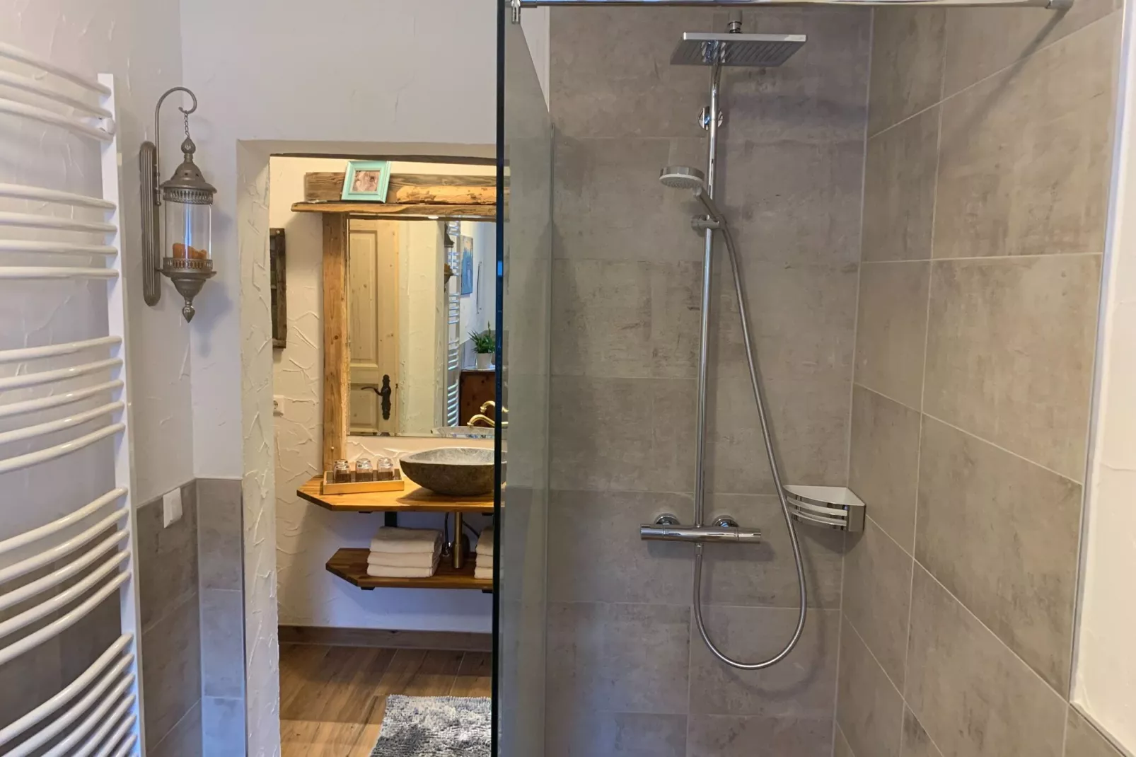 Ferienhaus Krapflgeusche-Badkamer