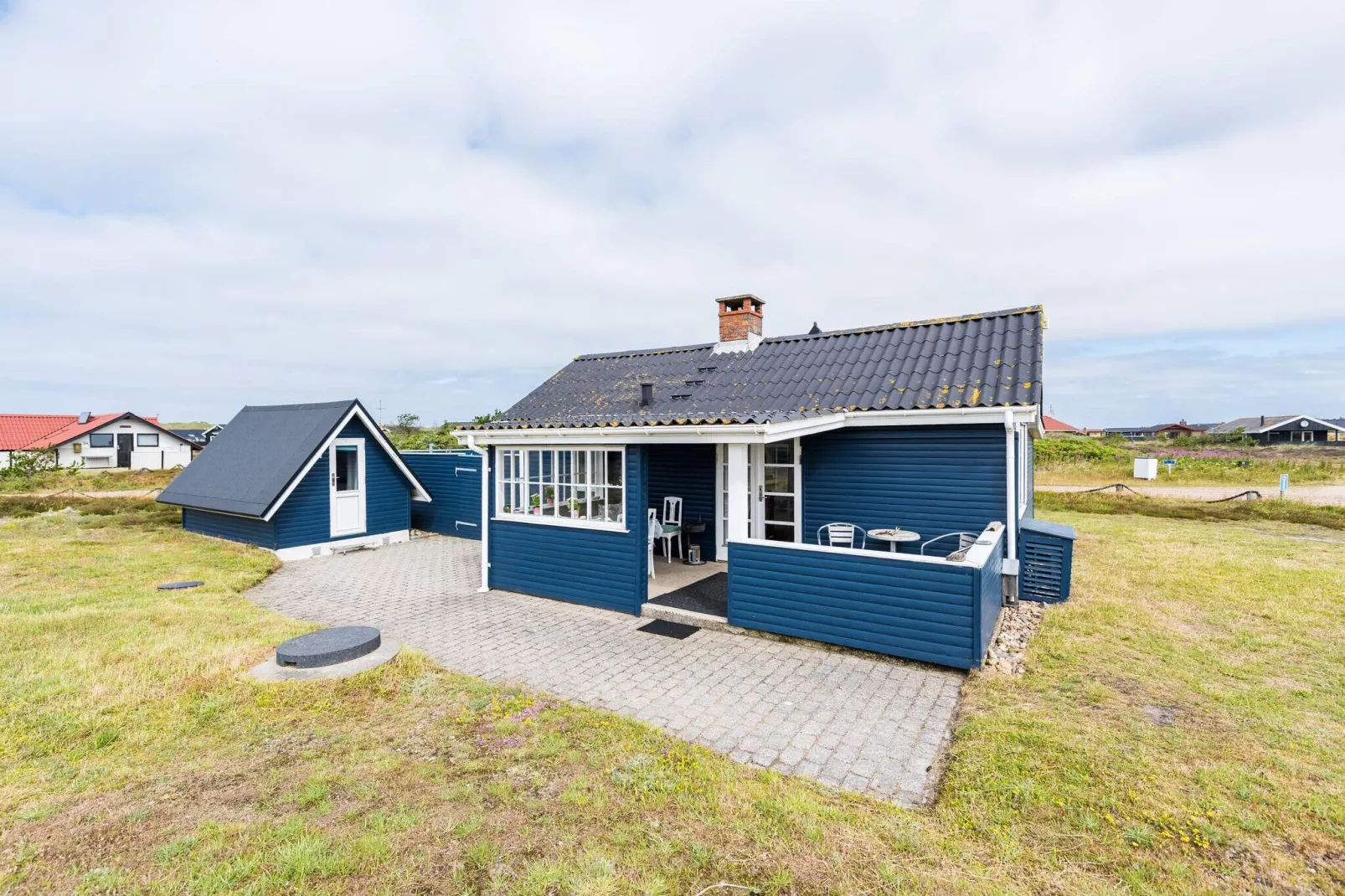 4 persoons vakantie huis op een vakantie park in Hvide Sande