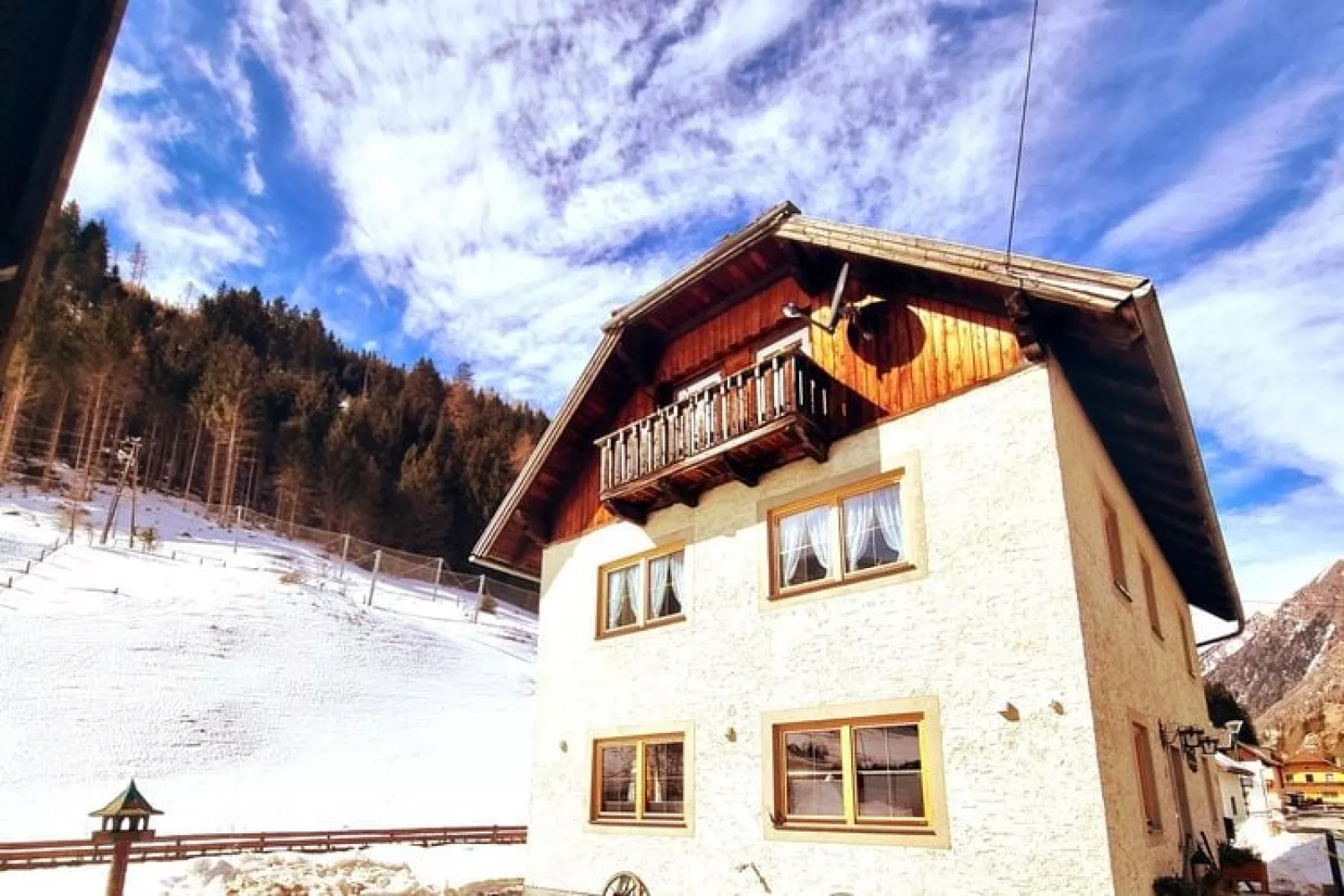 Ferienhaus Krapflgeusche-Exterieur winter