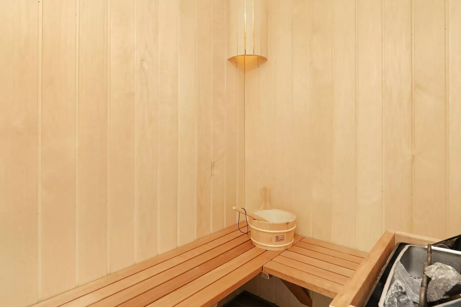 9 persoons vakantie huis in Højslev-Sauna