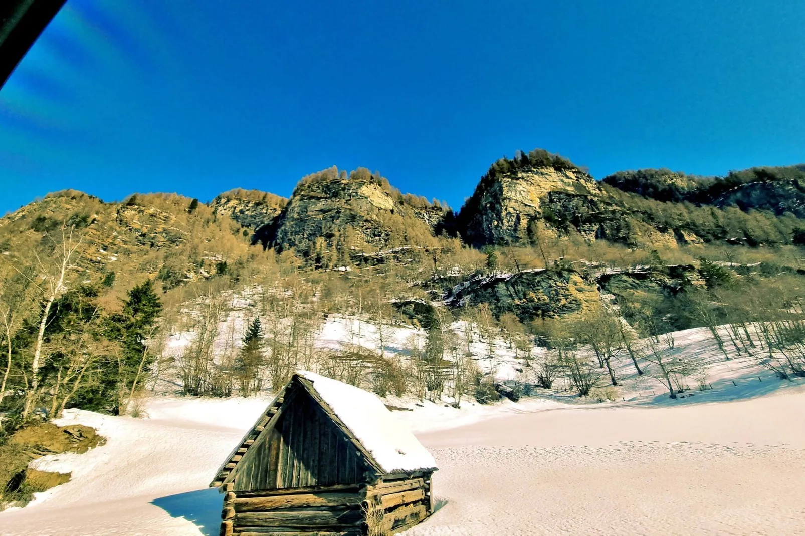 Ferienhaus Krapflgeusche-Gebied winter 1km