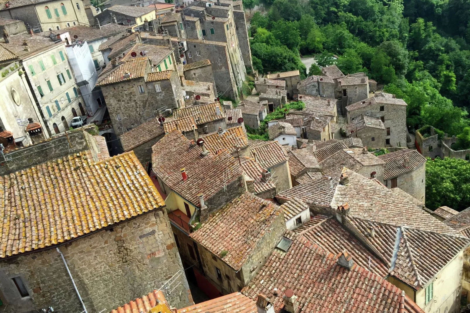 Sorano-Gebieden zomer 5km