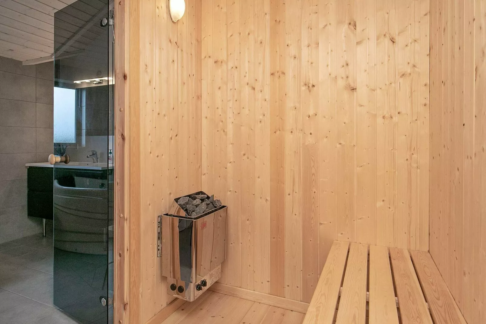 10 persoons vakantie huis in Løkken-Sauna