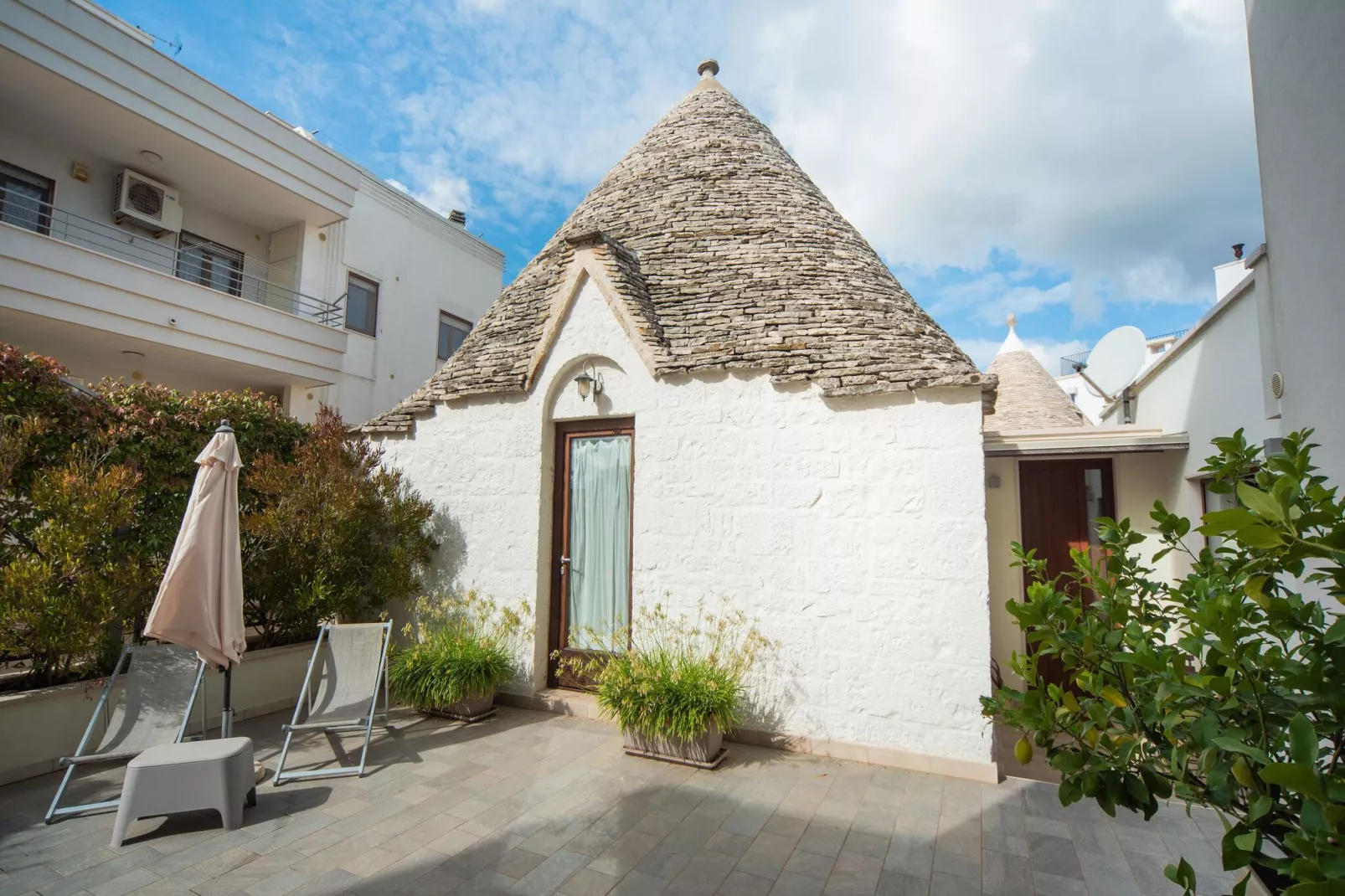 Trullo dell'Ulivo per Tre-Buitenkant zomer