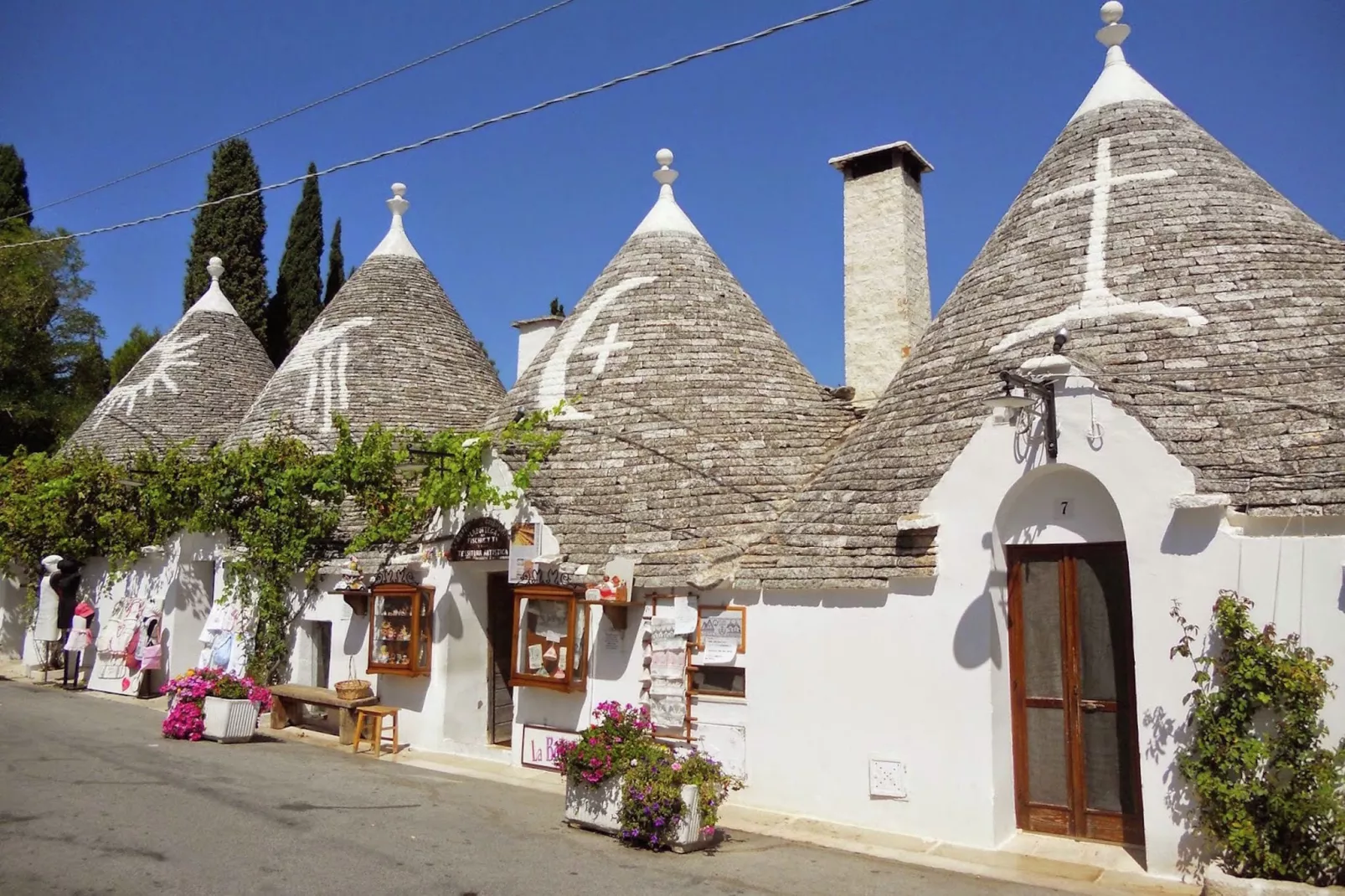 Trullo dell'Ulivo per Due-Gebieden zomer 1km