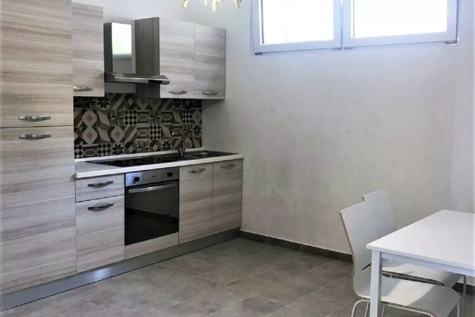Trilocale senza balcone-Keuken