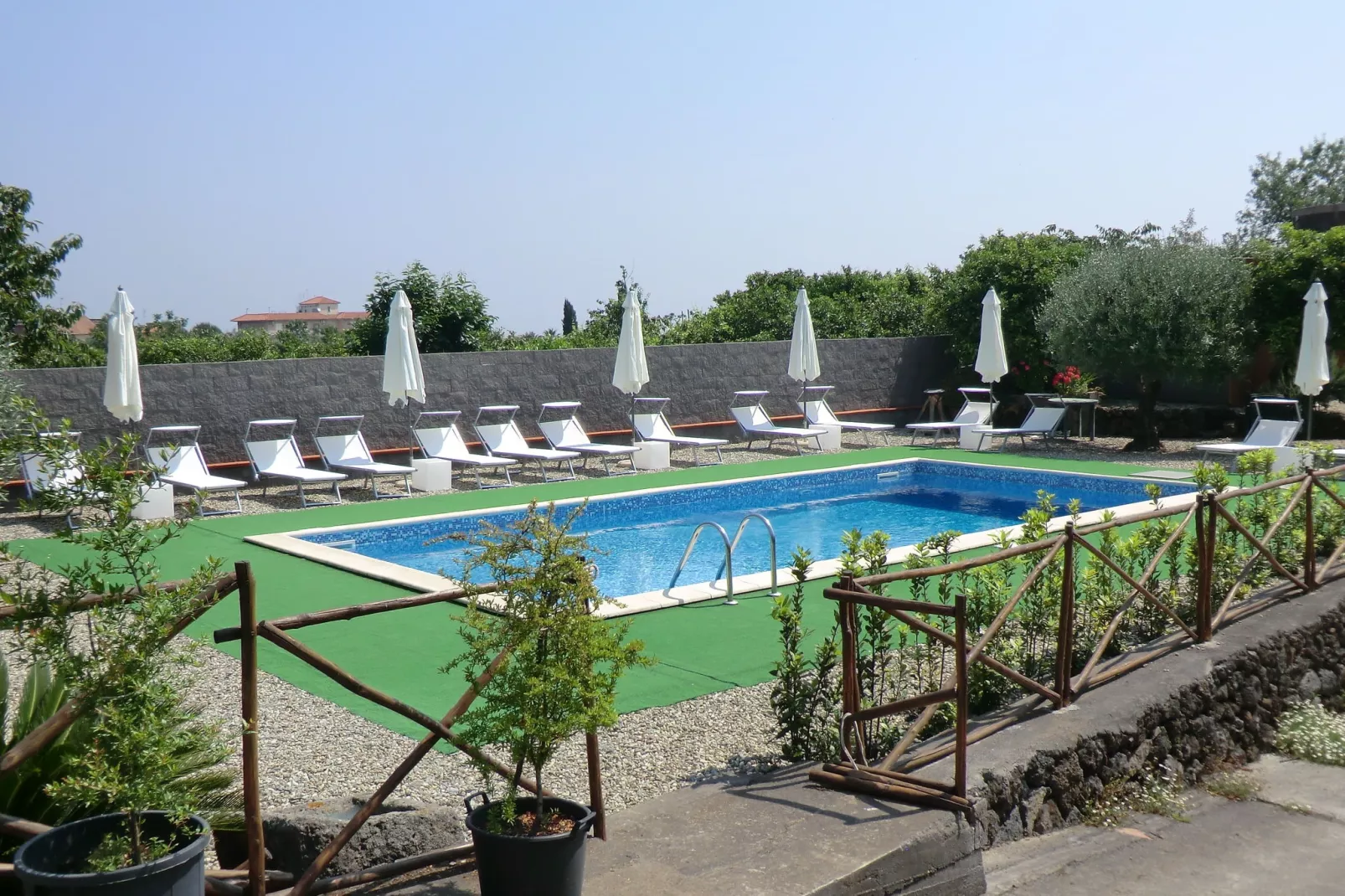 Appartamento Le Palme-Zwembad