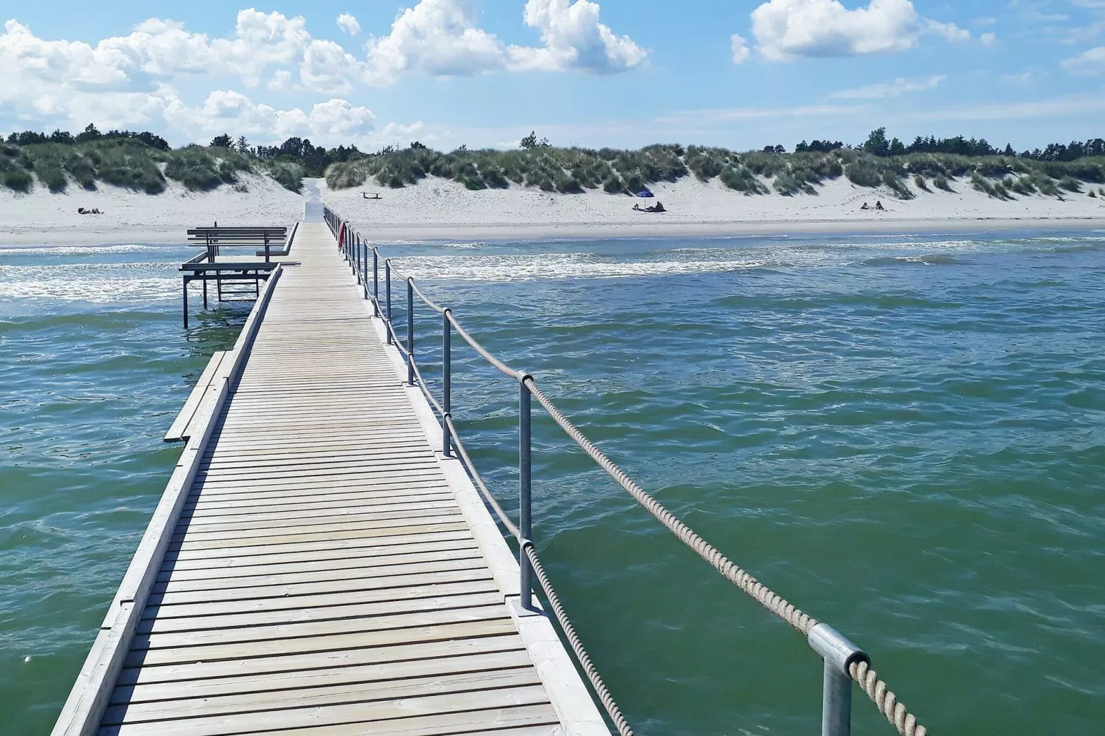 Vrijstaand vakantiehuis in Jerup vlak bij het strand-Uitzicht