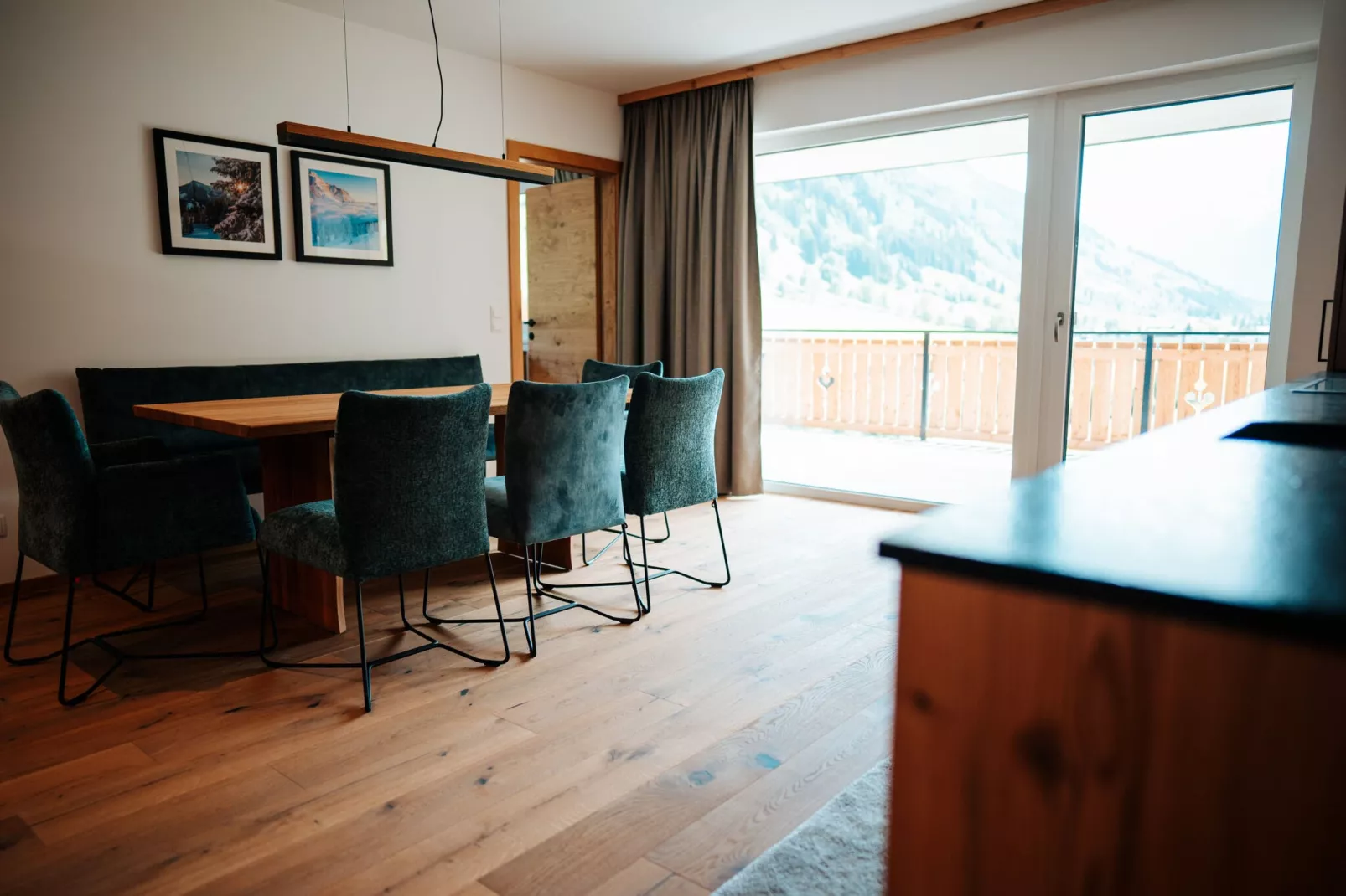 Luxe appartement met sauna, direct aan de skipiste-Keuken