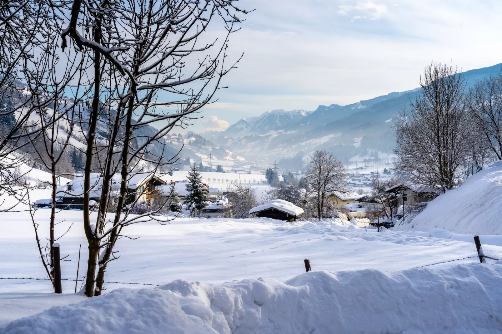 Apartment il Sole-Uitzicht winter