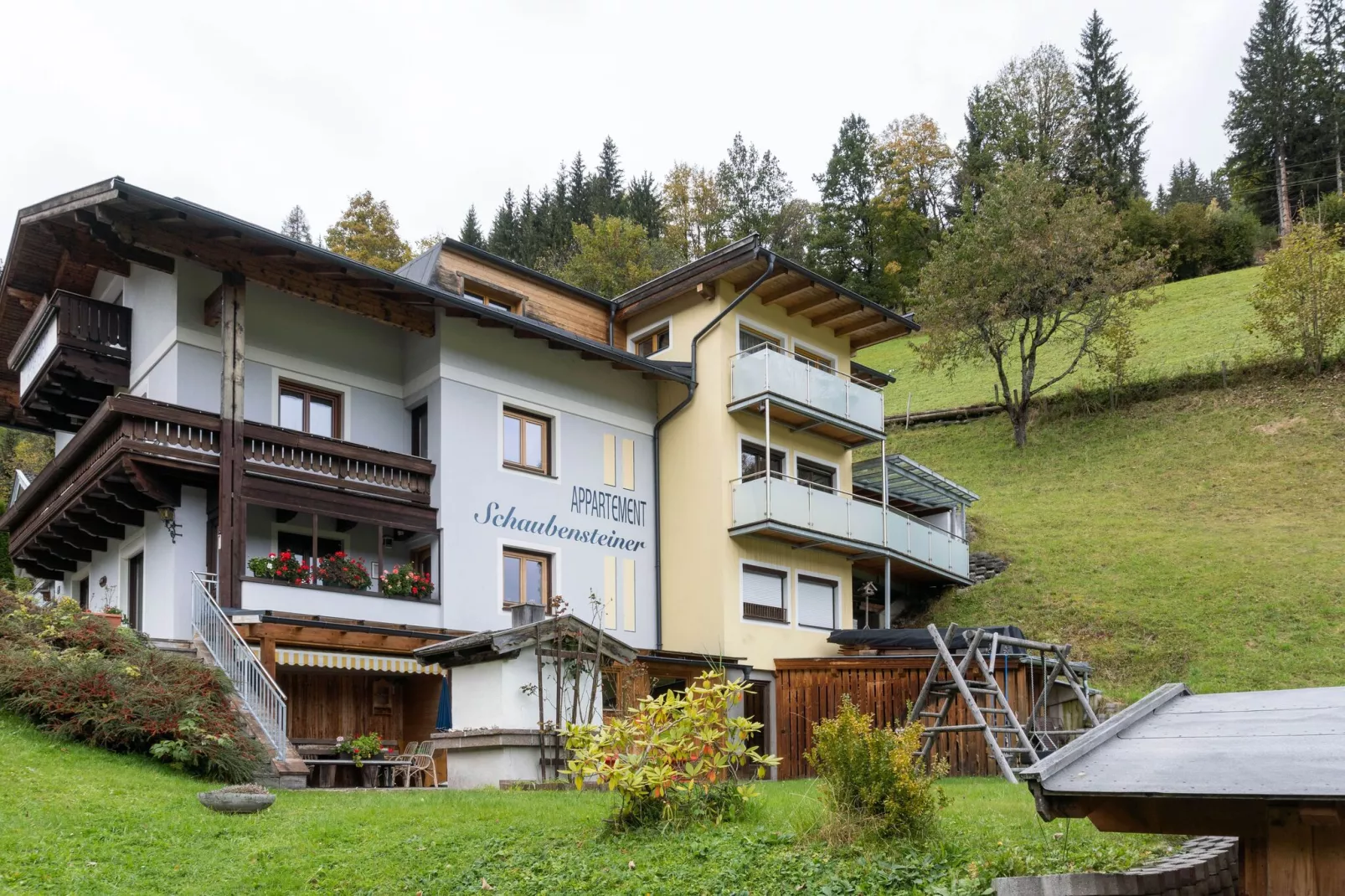 Appartement Wildkogel-Buitenkant zomer