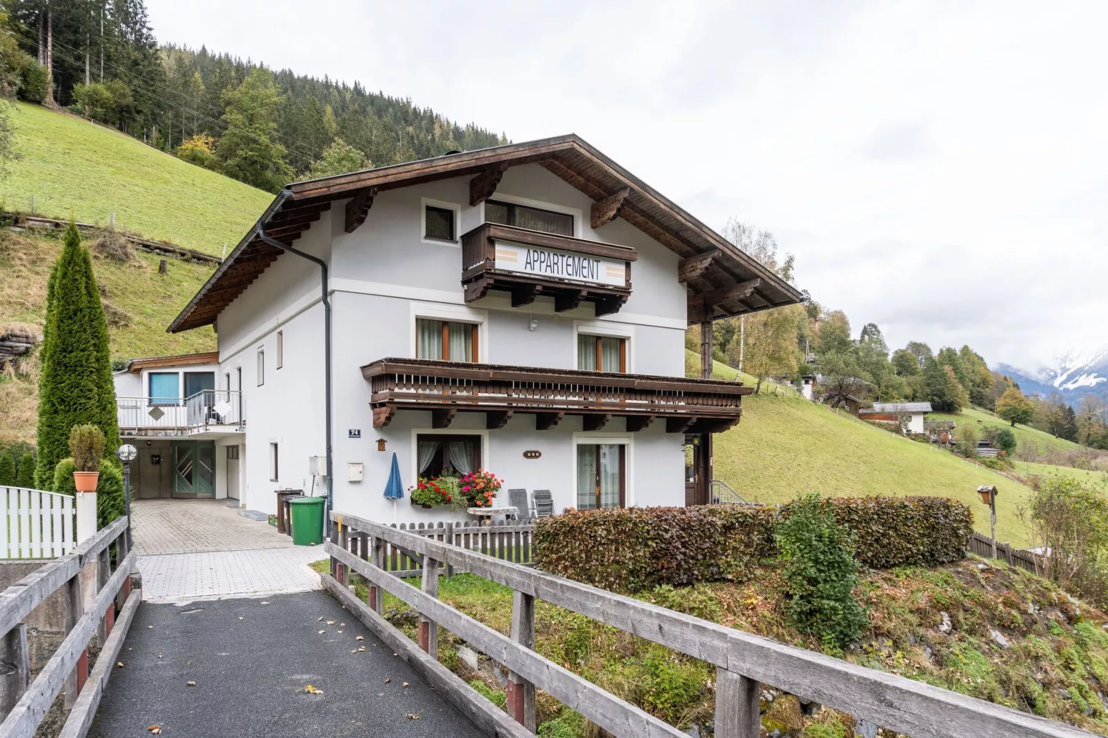 Appartement Werner-Buitenkant zomer