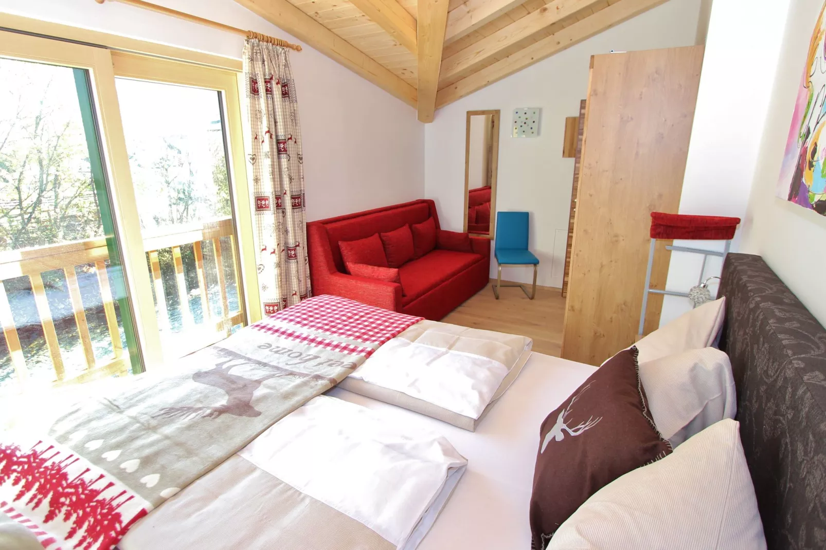 Luxusapartments Kaprun - West B-Slaapkamer