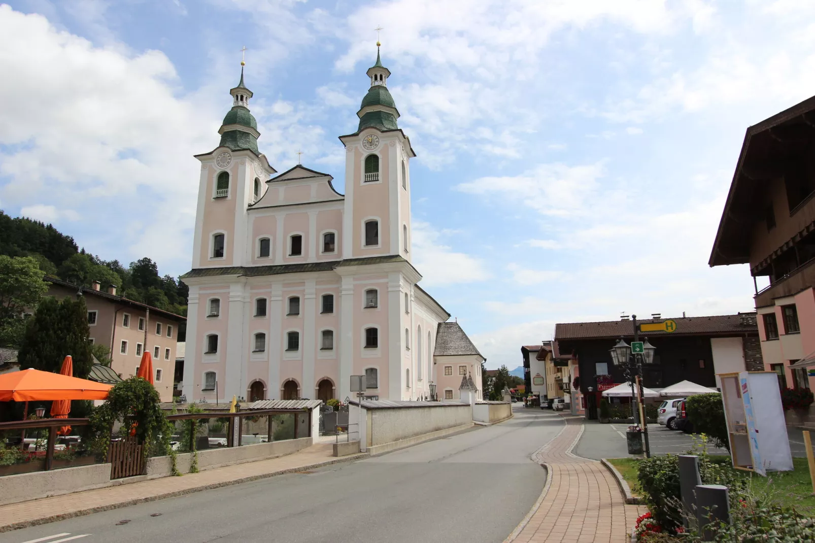 Residenz Edelalm Penthouse-Gebieden zomer 1km