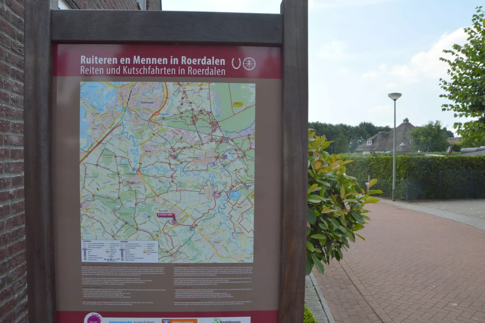 Oppe Winckel - De Biemösj-Gebieden zomer 1km