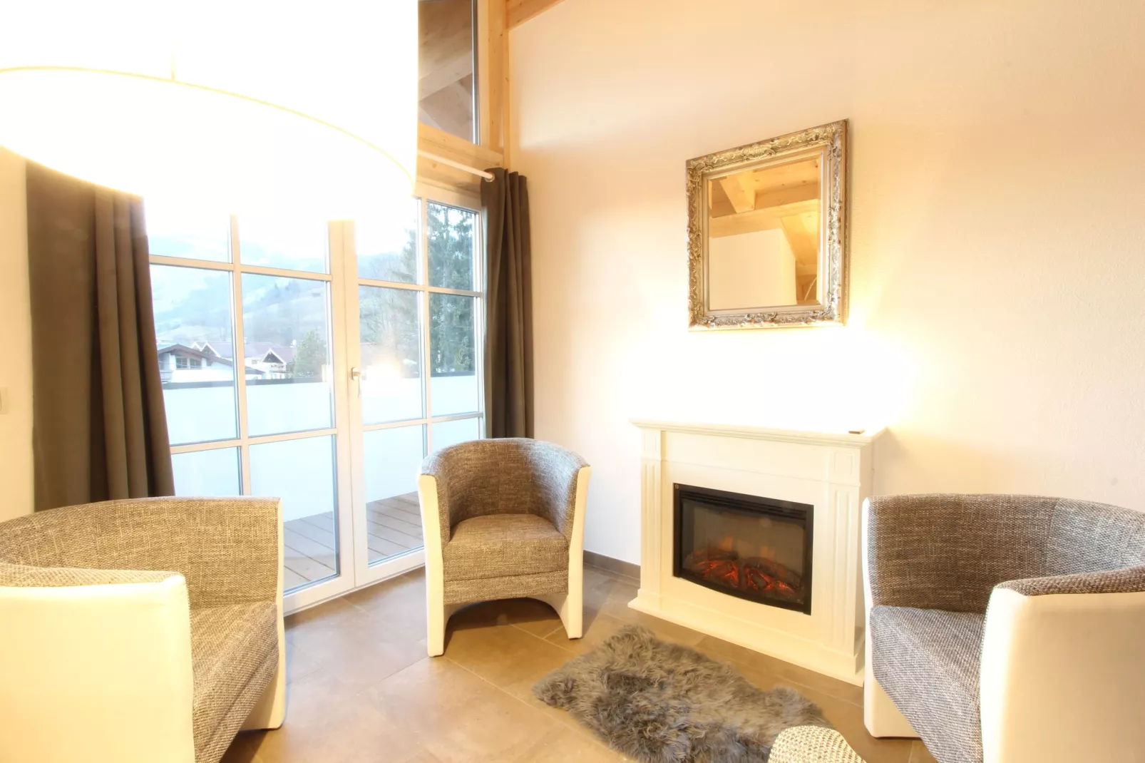 Residenz Edelalm - Penthouse 6-Woonkamer