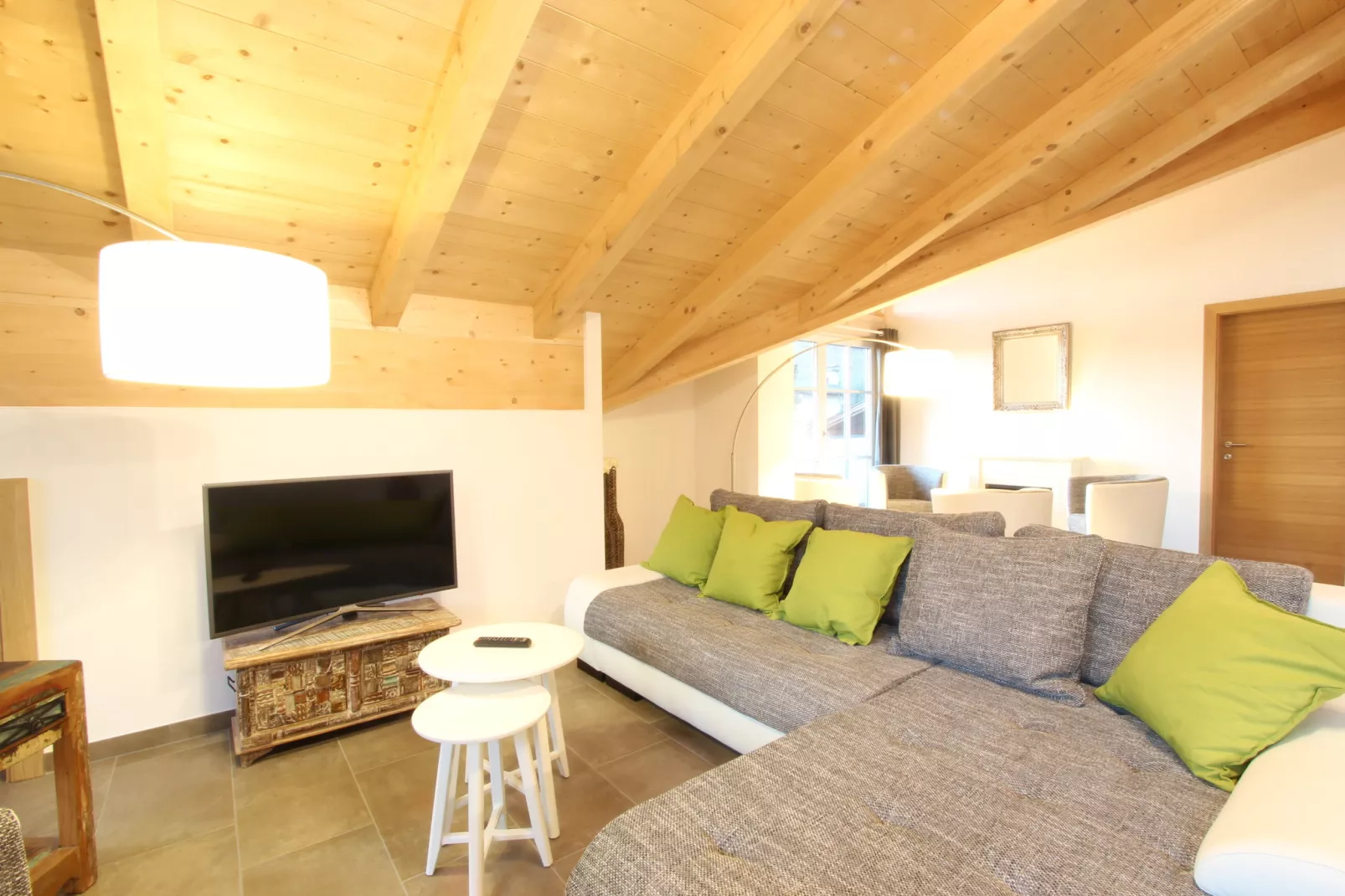 Residenz Edelalm - Penthouse 6-Woonkamer