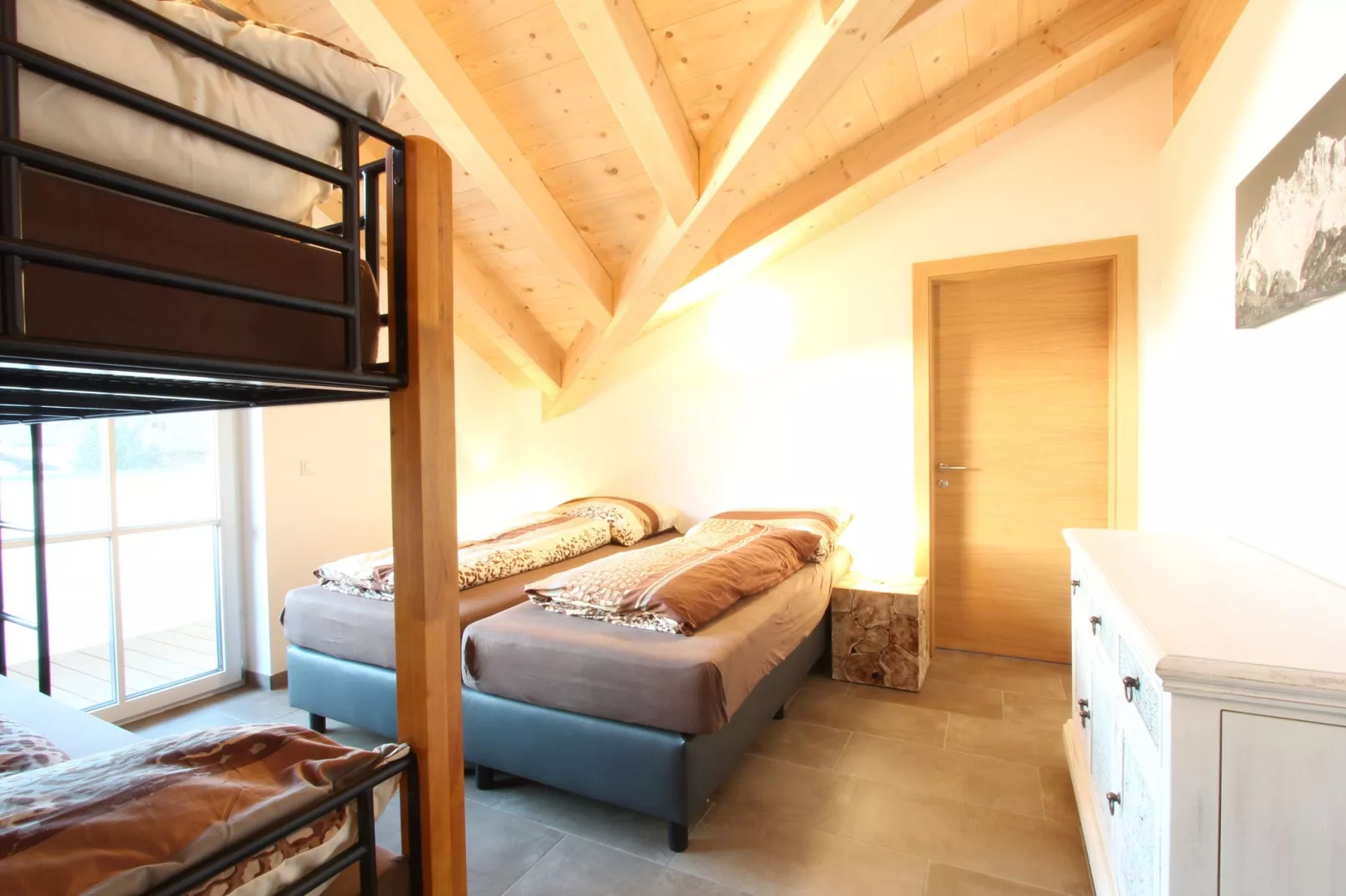 Residenz Edelalm Penthouse - 6 Pers-Slaapkamer