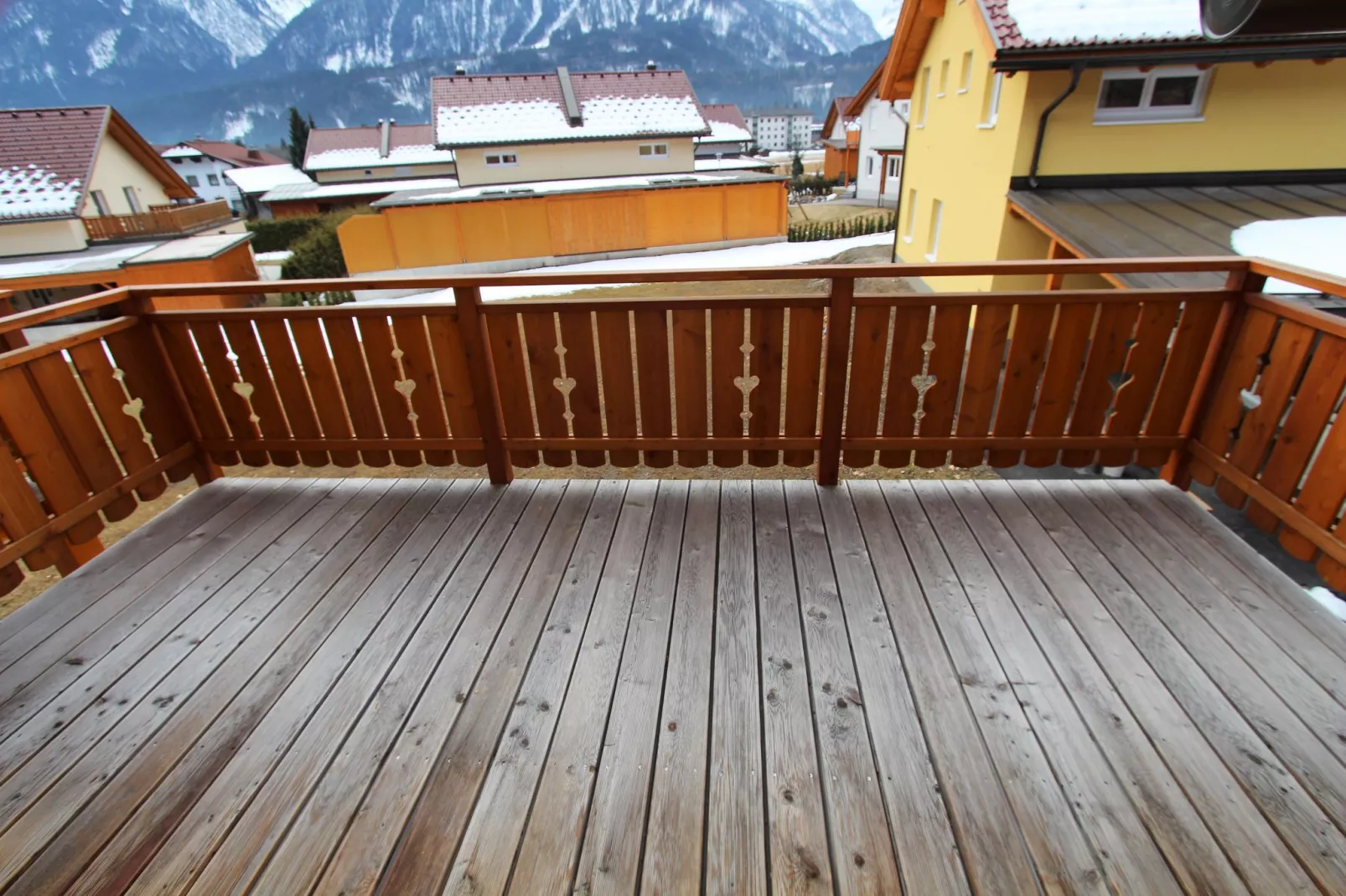 Chalet Gemse-Terrasbalkon