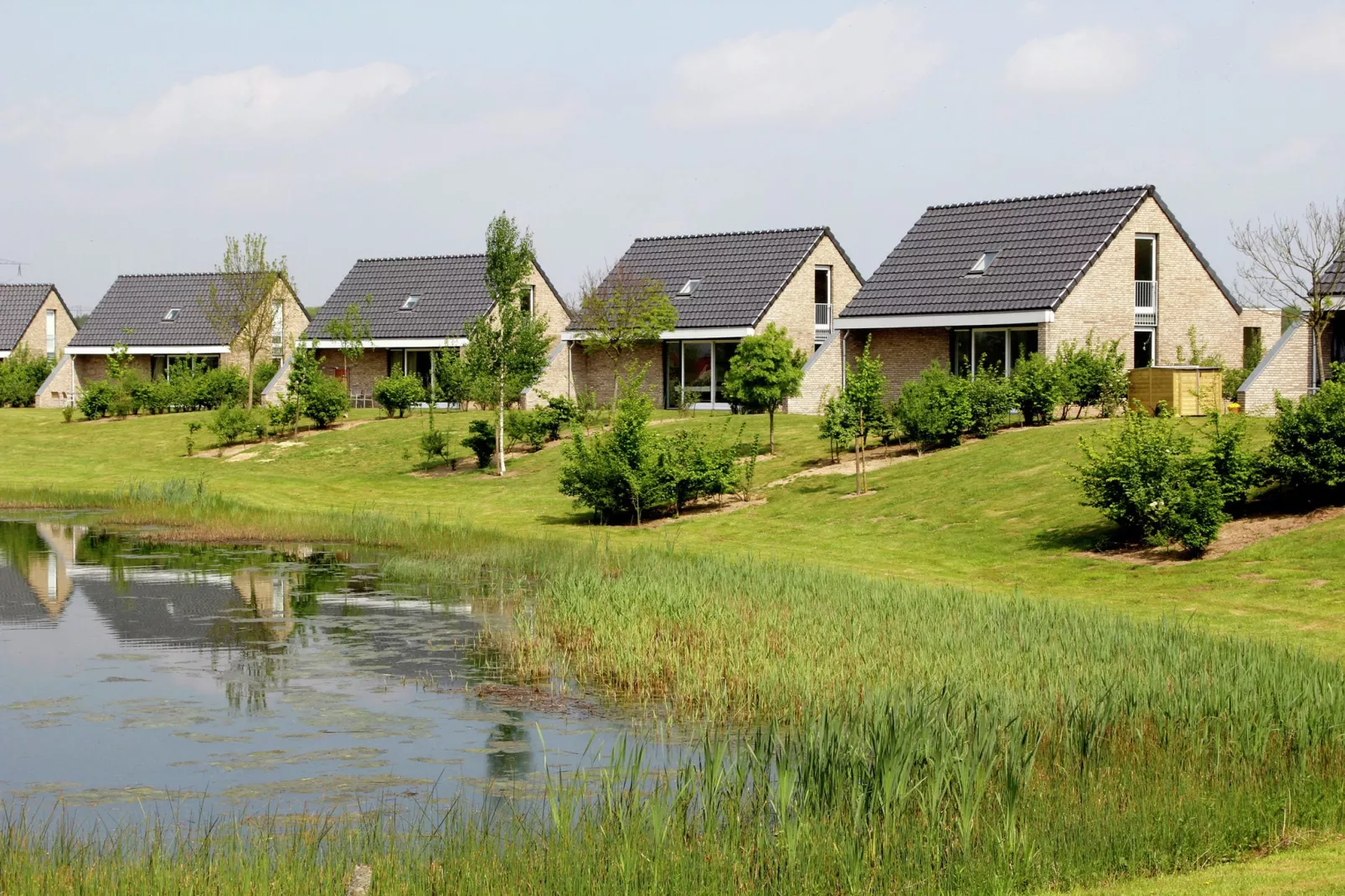 Maaspark Boschmolenplas - Tuinblik