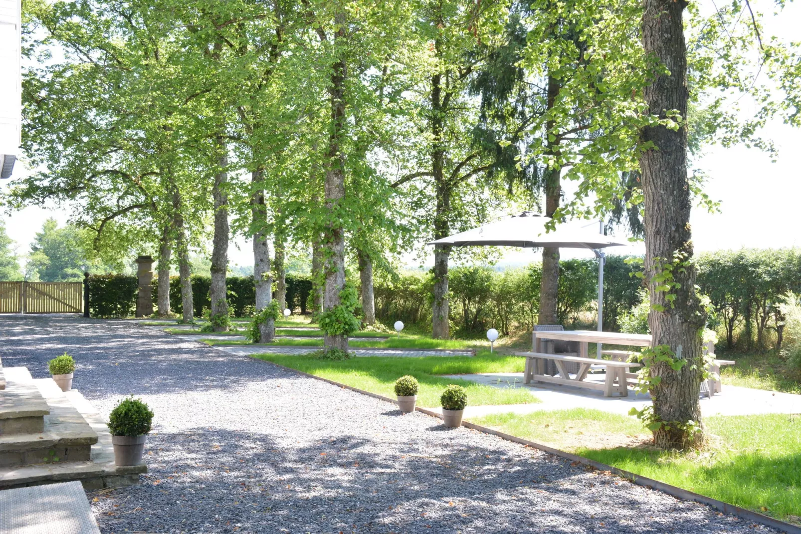 La Drève du Château-Terrasbalkon